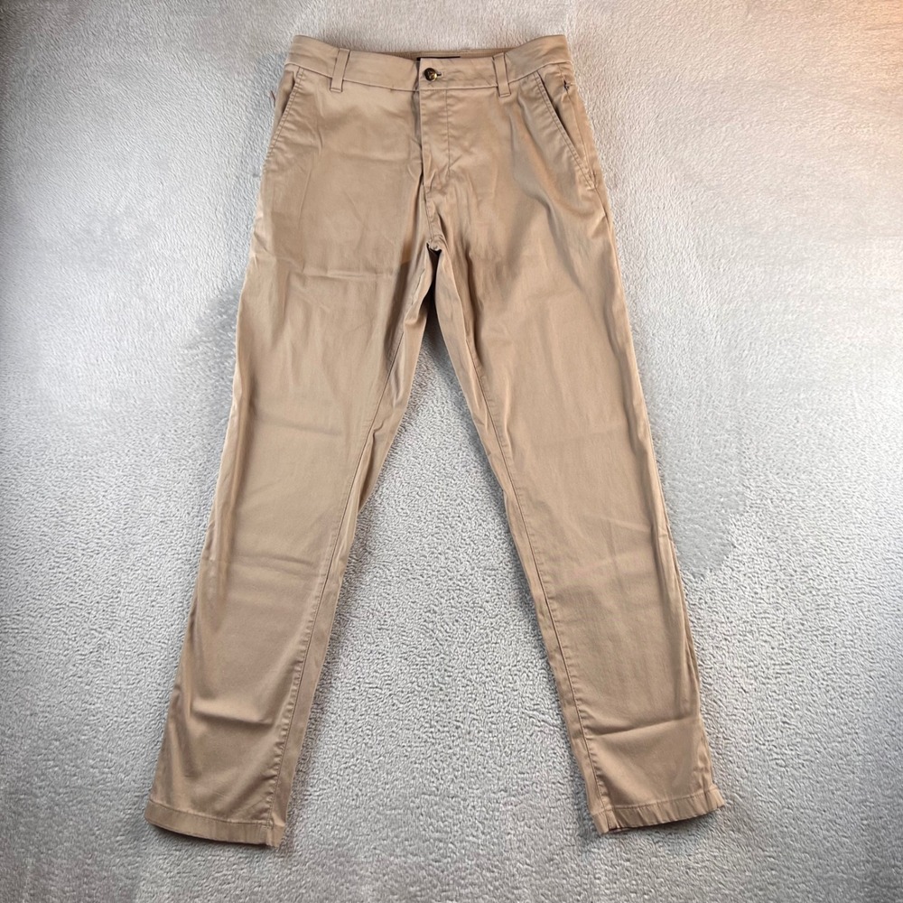 Birddogs Khaki Chino Pants Mens 30x30 Slim Fit Stretch Cotton Blend Tan 2922